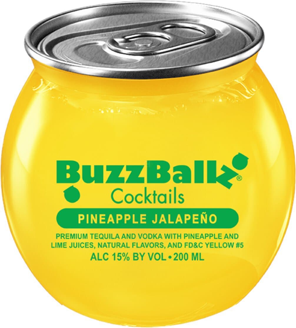 Buzzballz Pineapple Jalapeno 200ML