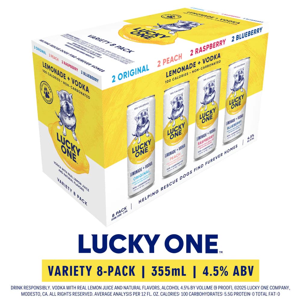 Lucky One Lemonade Variety 8PK