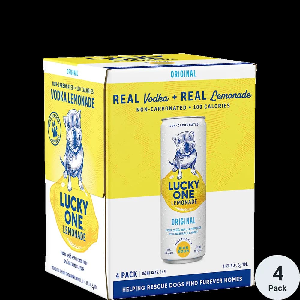 Lucky One Lemonade Original 4pk