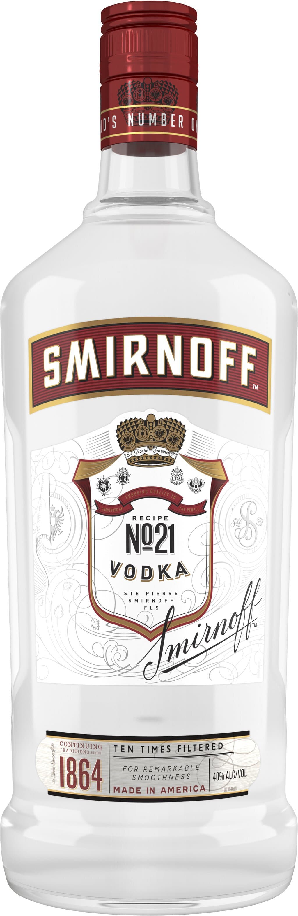 Smirnoff Vodka Pet 750ML