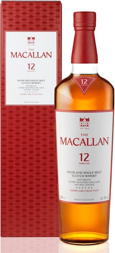 The Macallan 12 Years Sherry Oak 750ml