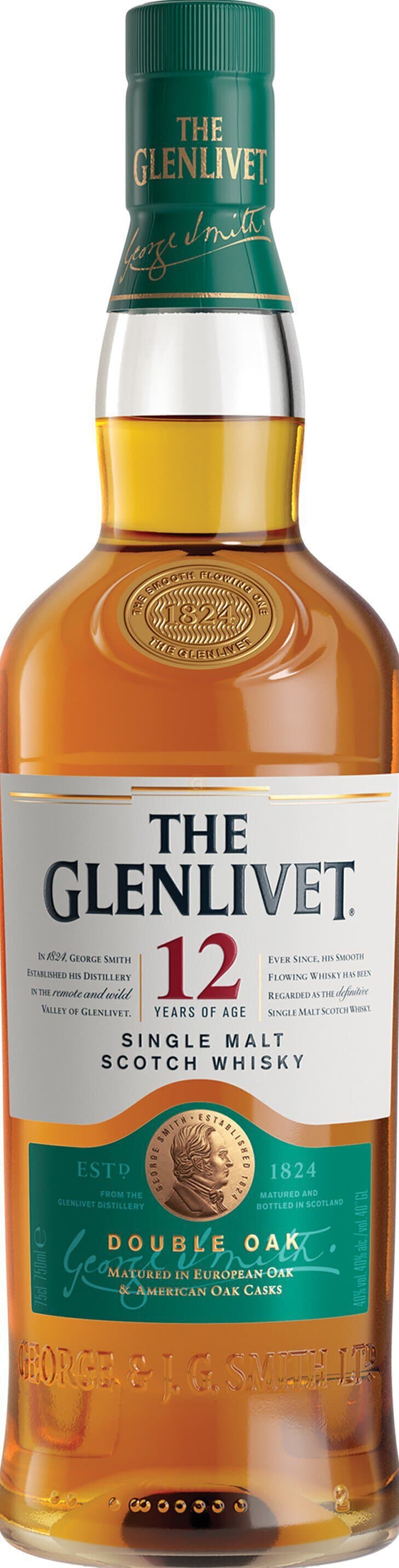 The Glenlivet Double Oak 12YRS Scotch Whisky 750ML