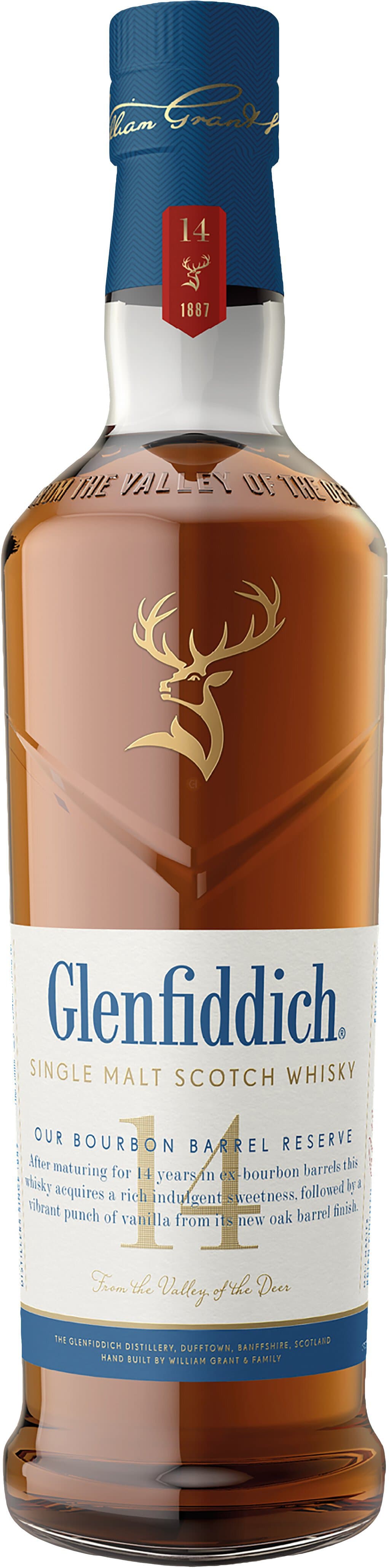 Glenfiddich 14YRS Single Malt Scotch Whisky 750ML