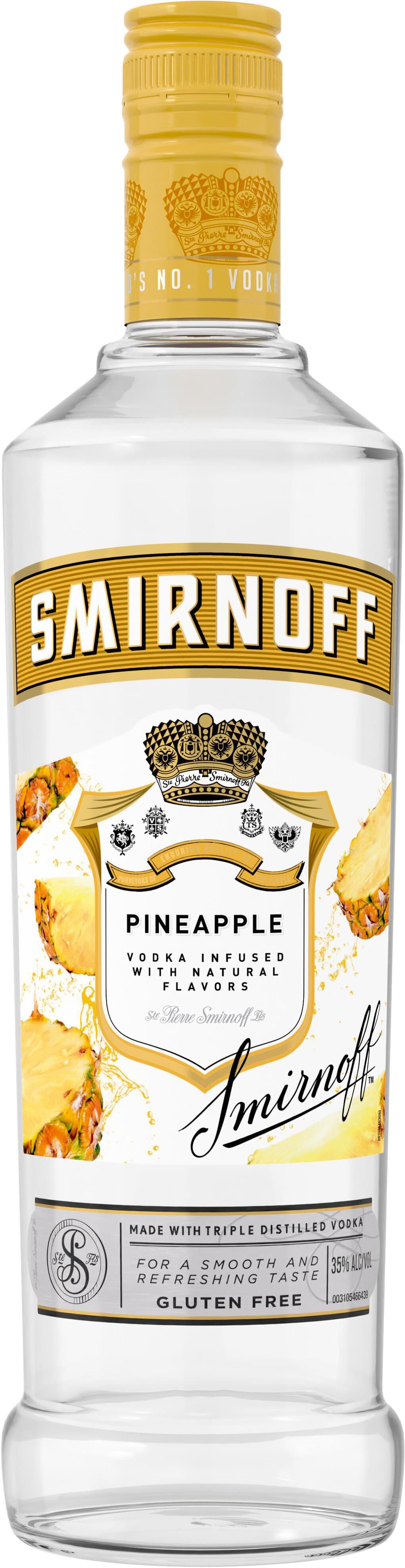 Smirnoff Pineapple Vodka 750ML