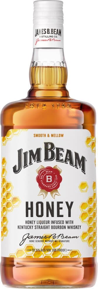 Jim Beam Honey Bourbon Whiskey 1.75L