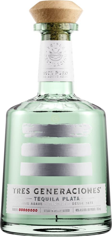 Tres Generaciones Plata Tequila 750ML