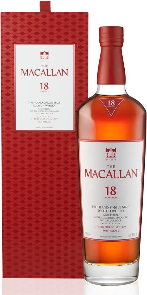 The Macallan 18 Year Sherry Oak Cask Scotch 750ML