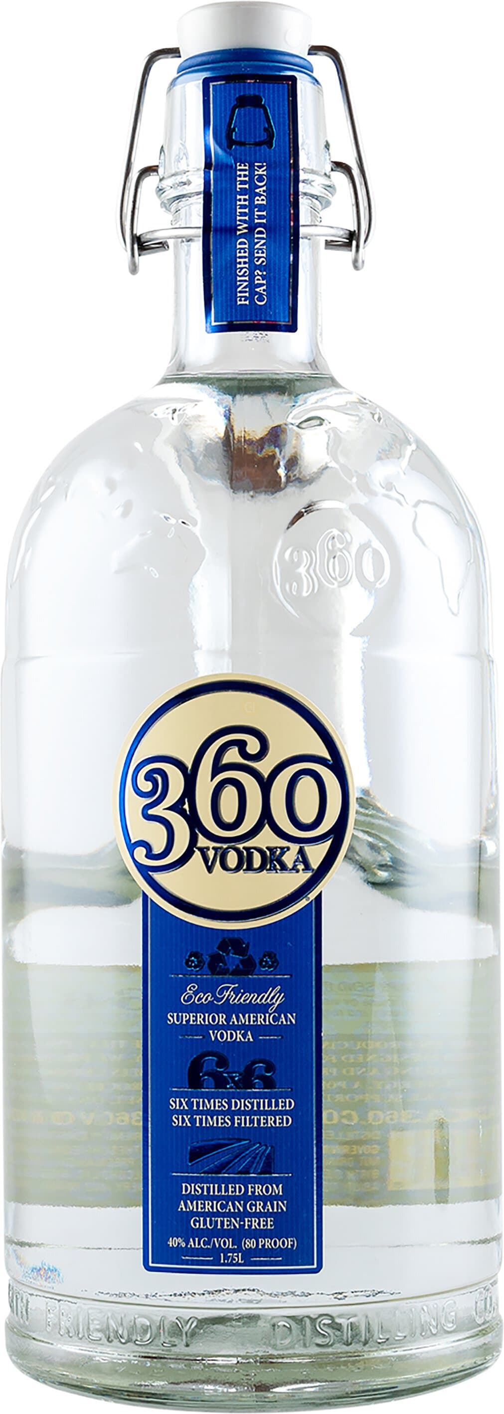 360 Vodka 750ML