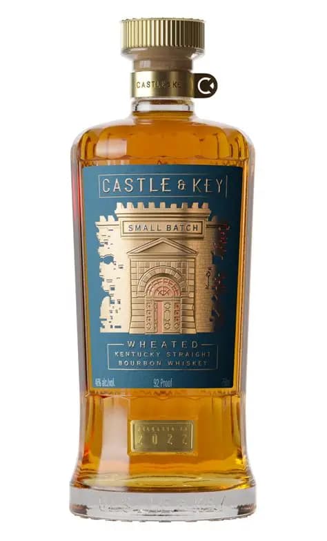 Castle and Key Small Batch Bourbon Whiskey 750ML