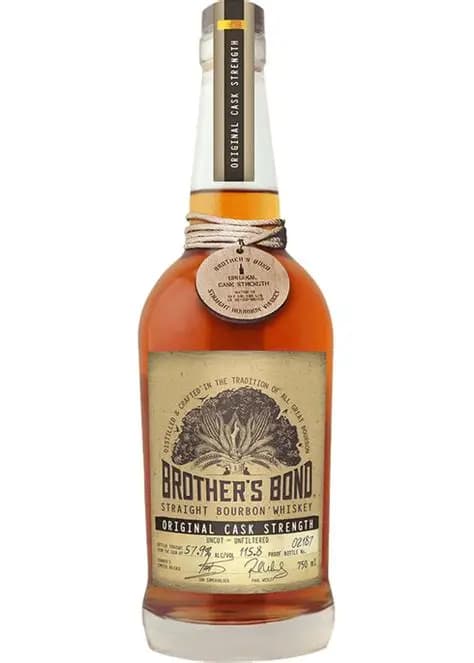 Brothers Bond Original Cast Strength Bourbon Whiskey 750ML